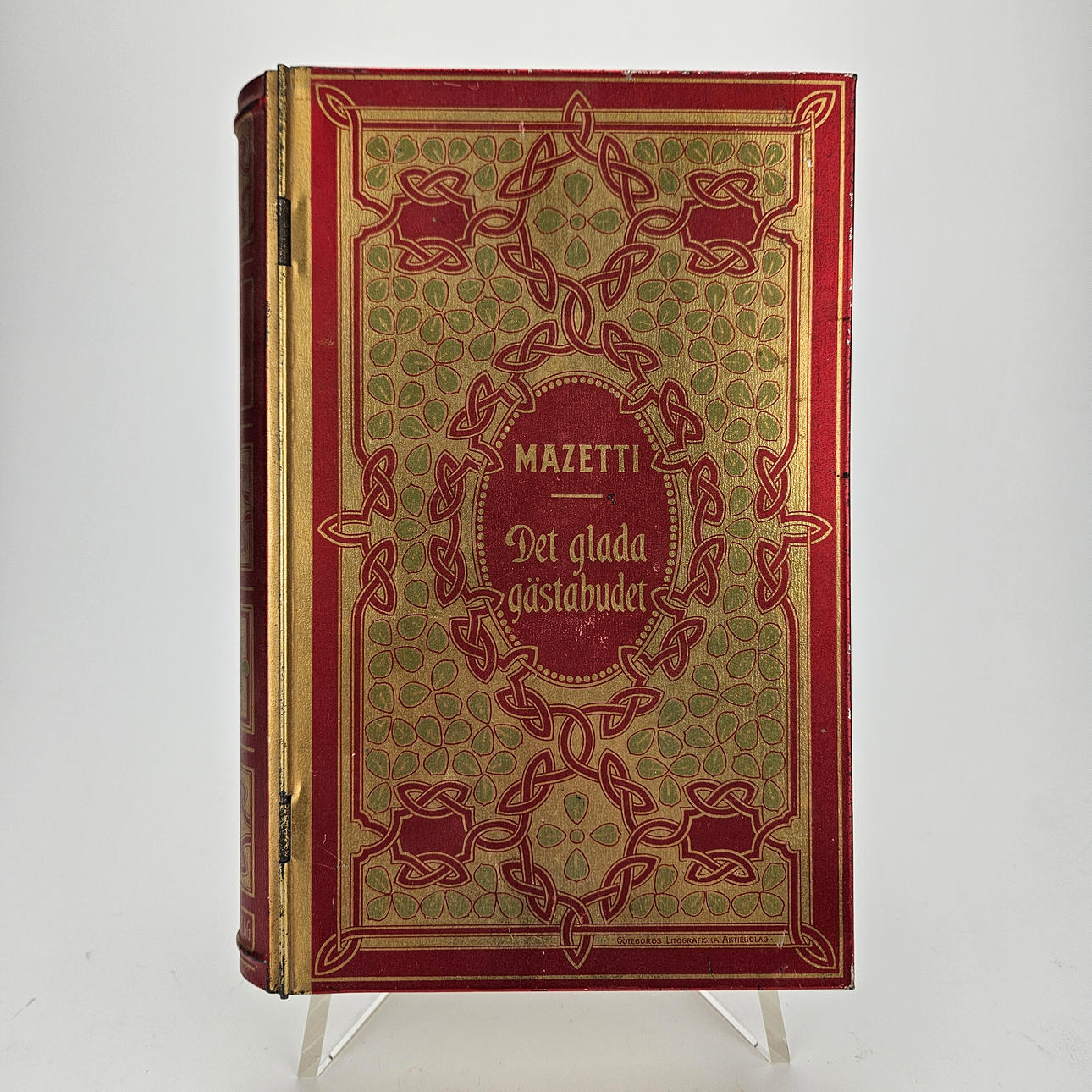 A TIN BOX, The Merry Guest Table, Mazetti.