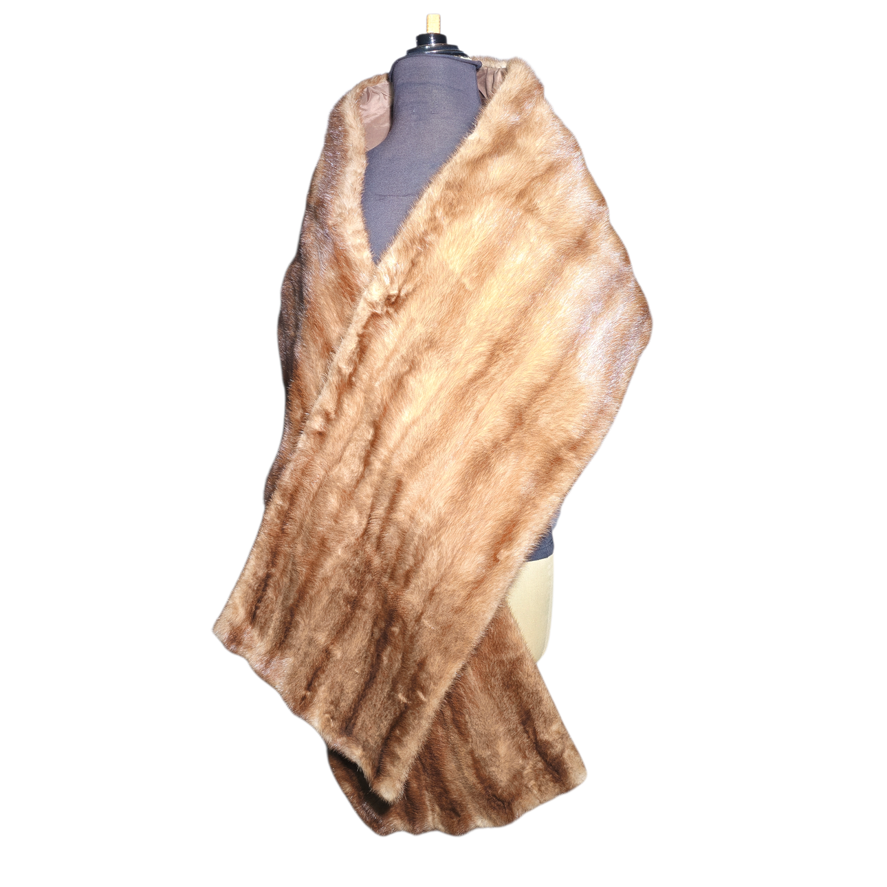 Large mink stole.