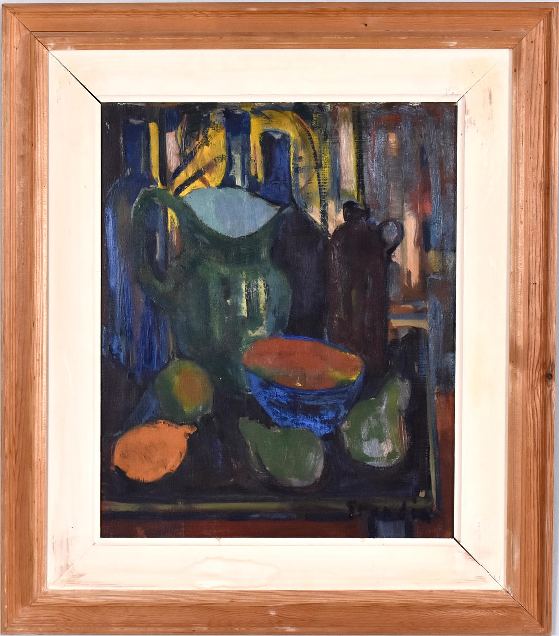 SVÄN GRANDIN. Oil on panel.