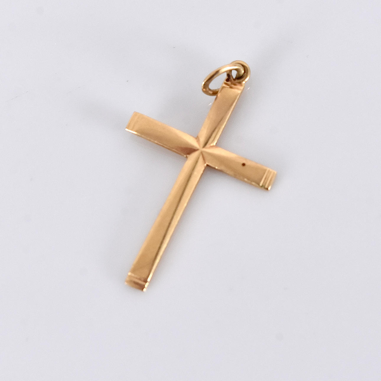 PENDANT, cross, 18K.