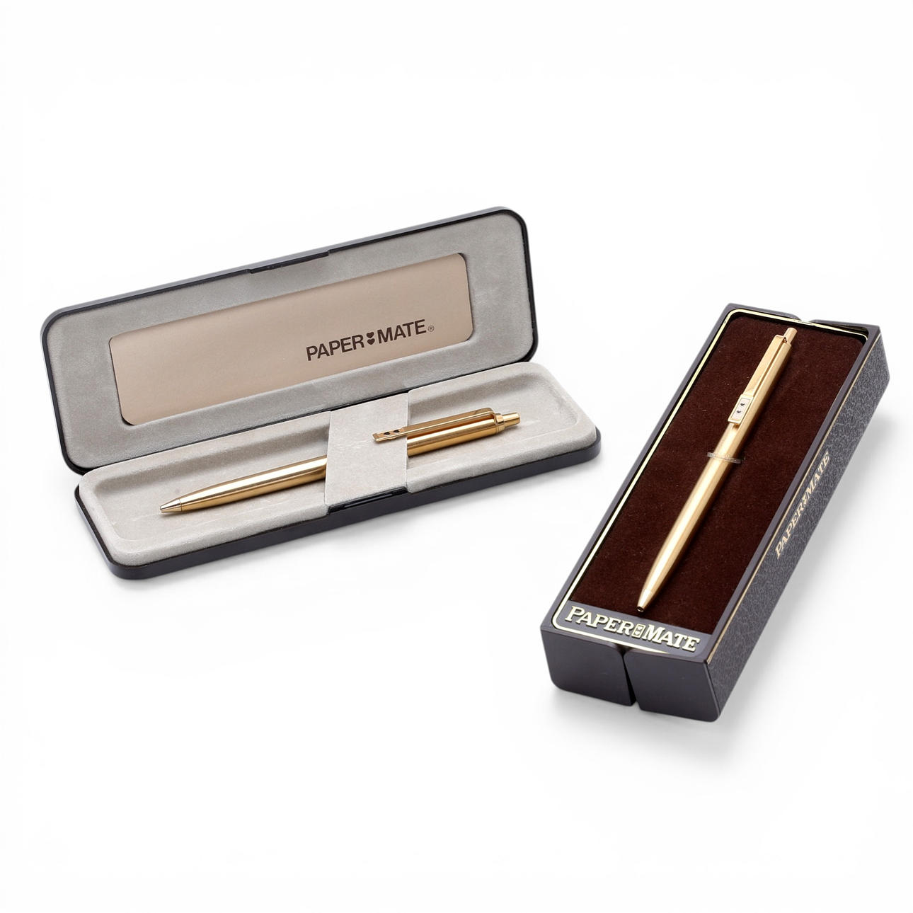 Two Paper Mate pens.