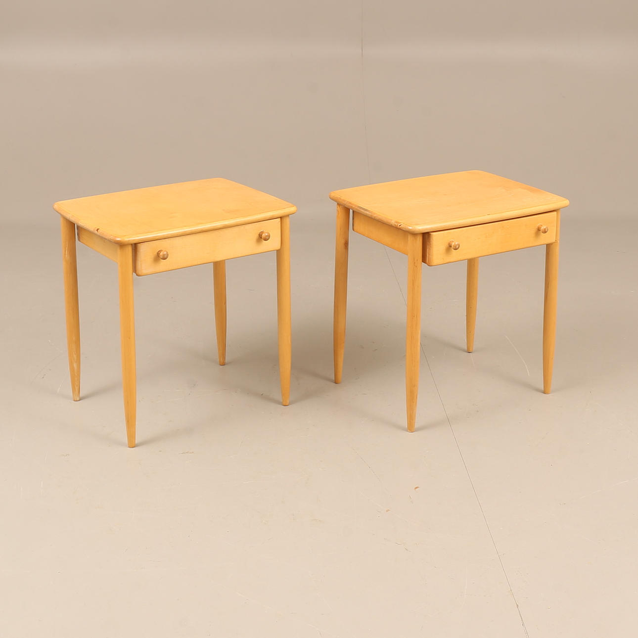 BEDSIDE TABLE, 2 pieces, Asko.