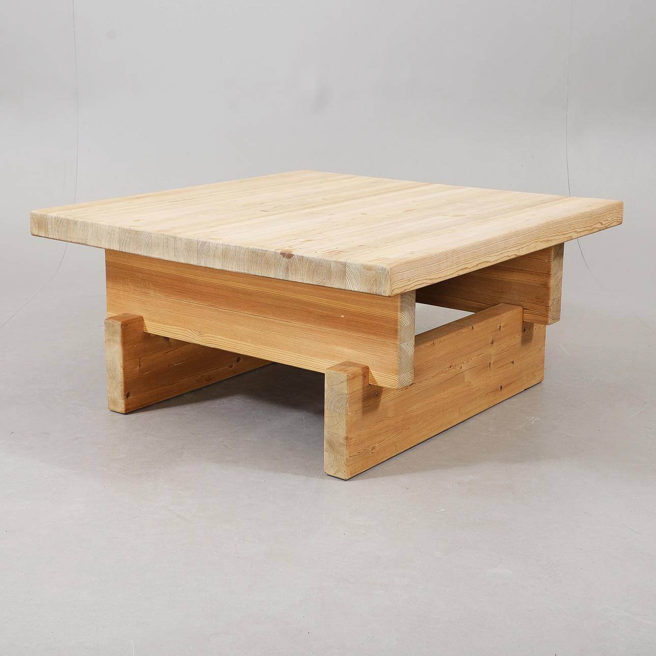 A pine coffee table, “Säter”, Ikea, 1973.