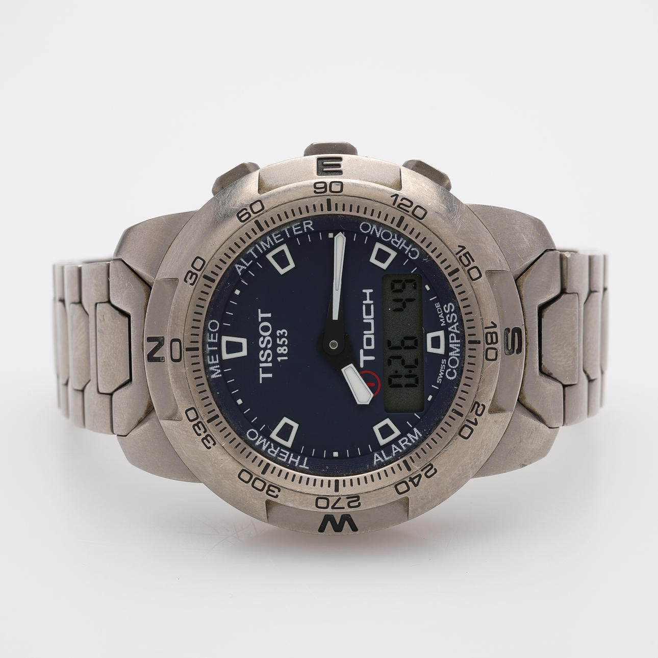 ARMBANDSUR, STÅL, TISSOT, T-TOUCH.