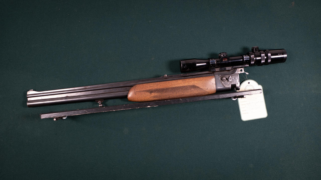 Brno pipset combi cal. 12/7X57R Ref. No. 414593.