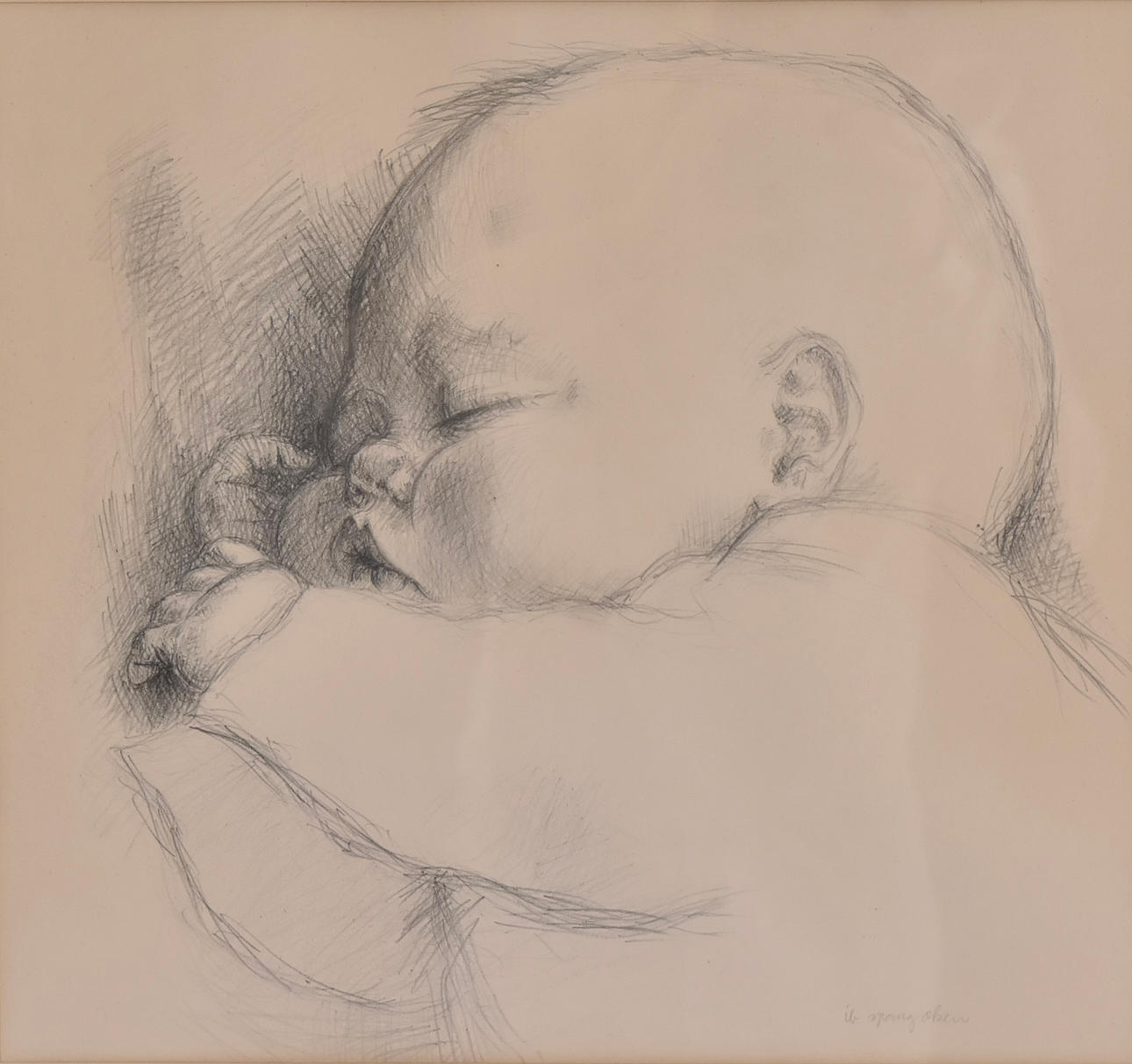 IB SPANG OLSEN 1921-2012. lithograph.