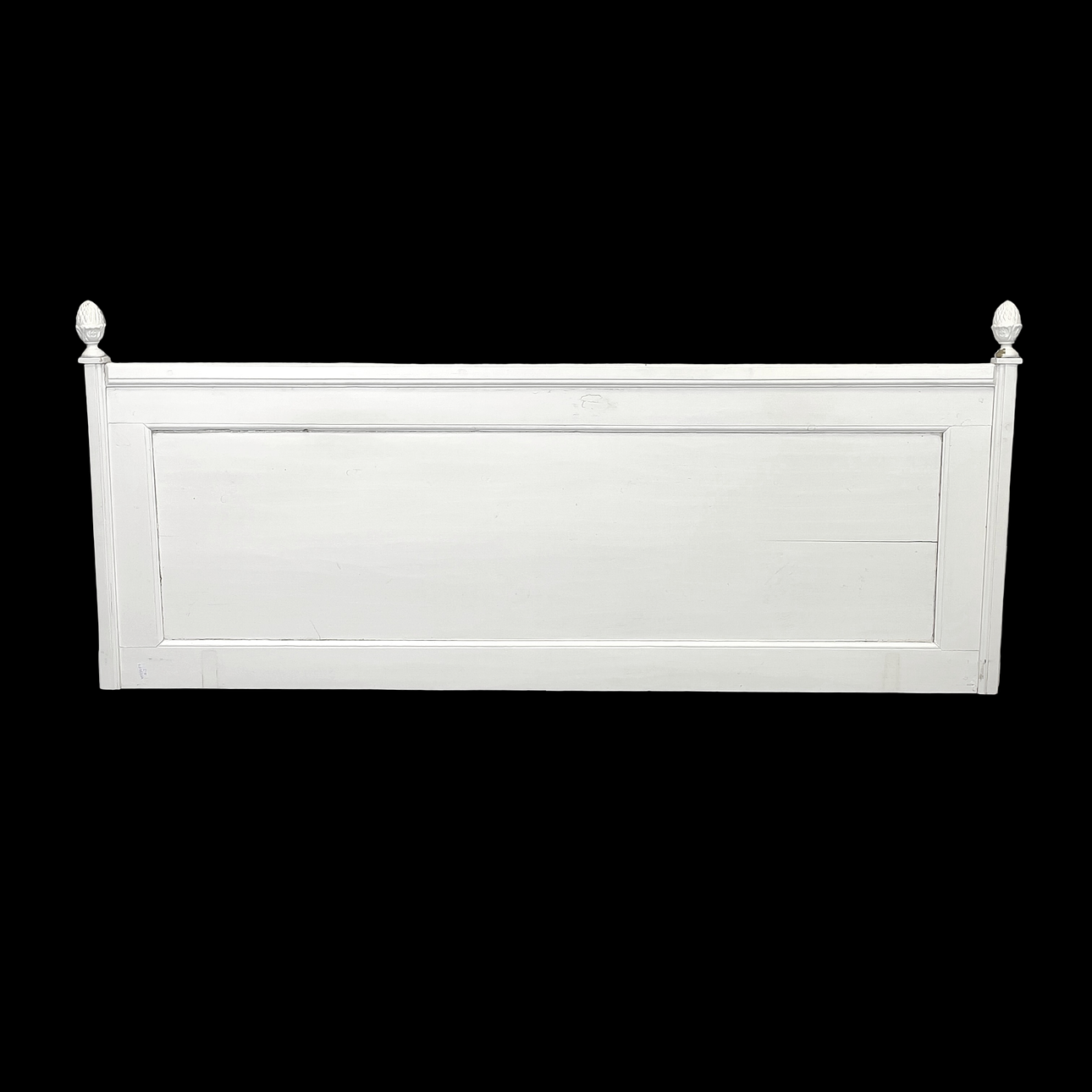 HEADBOARD. Painted wood, double bed.