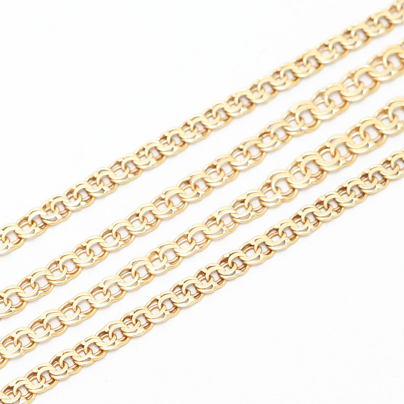 NECKLACE, 18k gold, weight approx 9,1 gram.