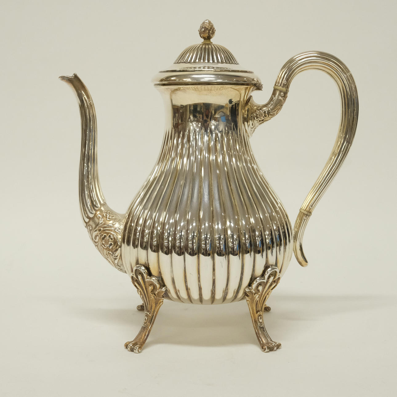 JUG, EMPIRE STYLE, SILVER.