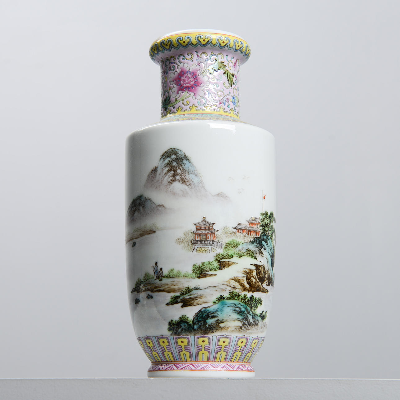 A vase, China, 20th century, second part.