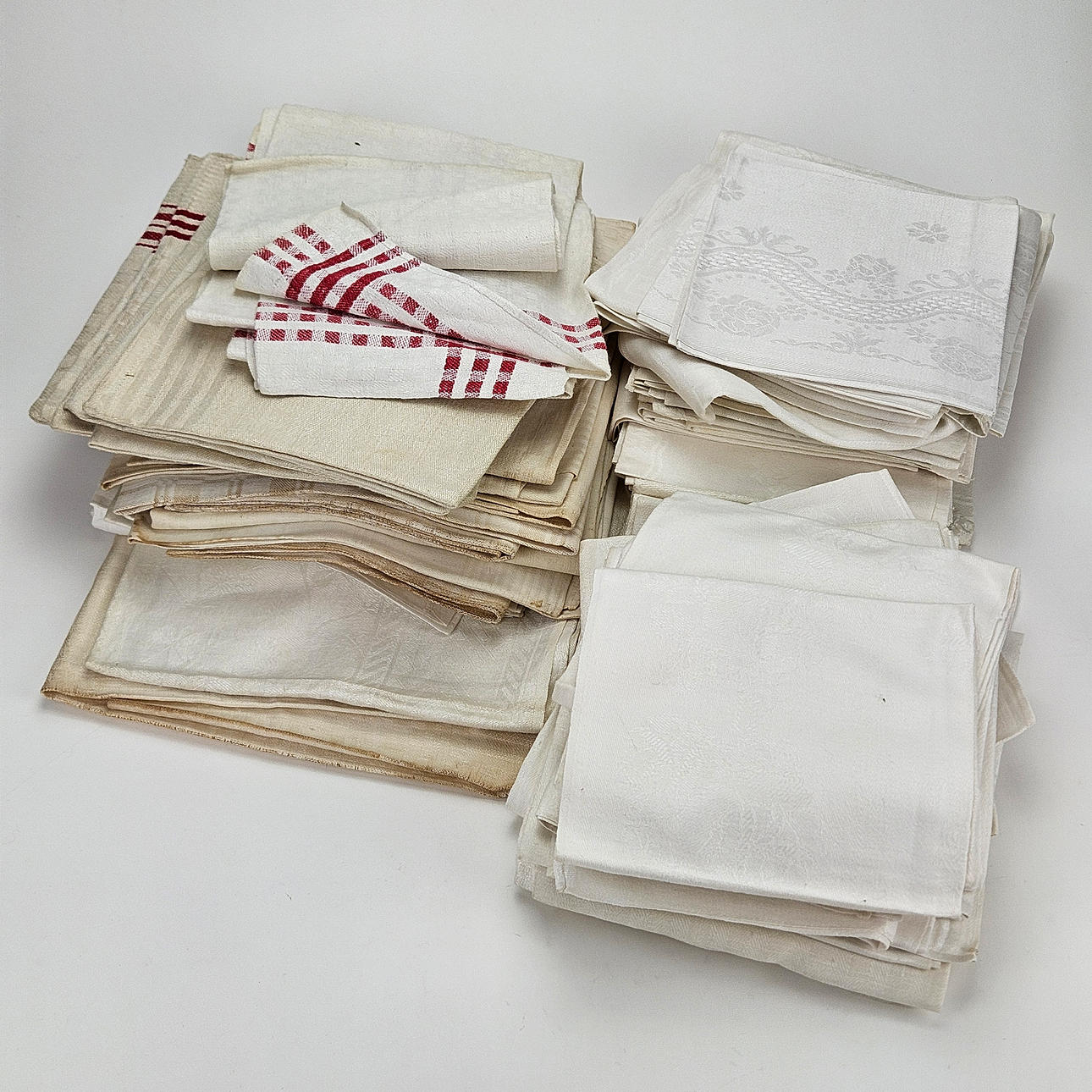 TOWELS AND NAPKINS, including damask.