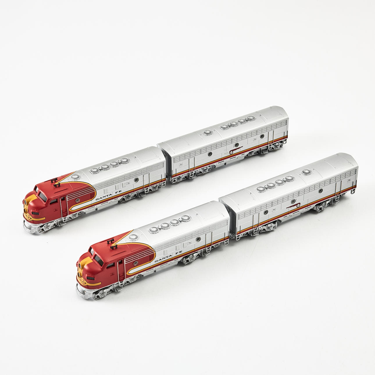 MÄRKLIN, 2 pcs., EMD F7 A and B unit - Santa Fe.