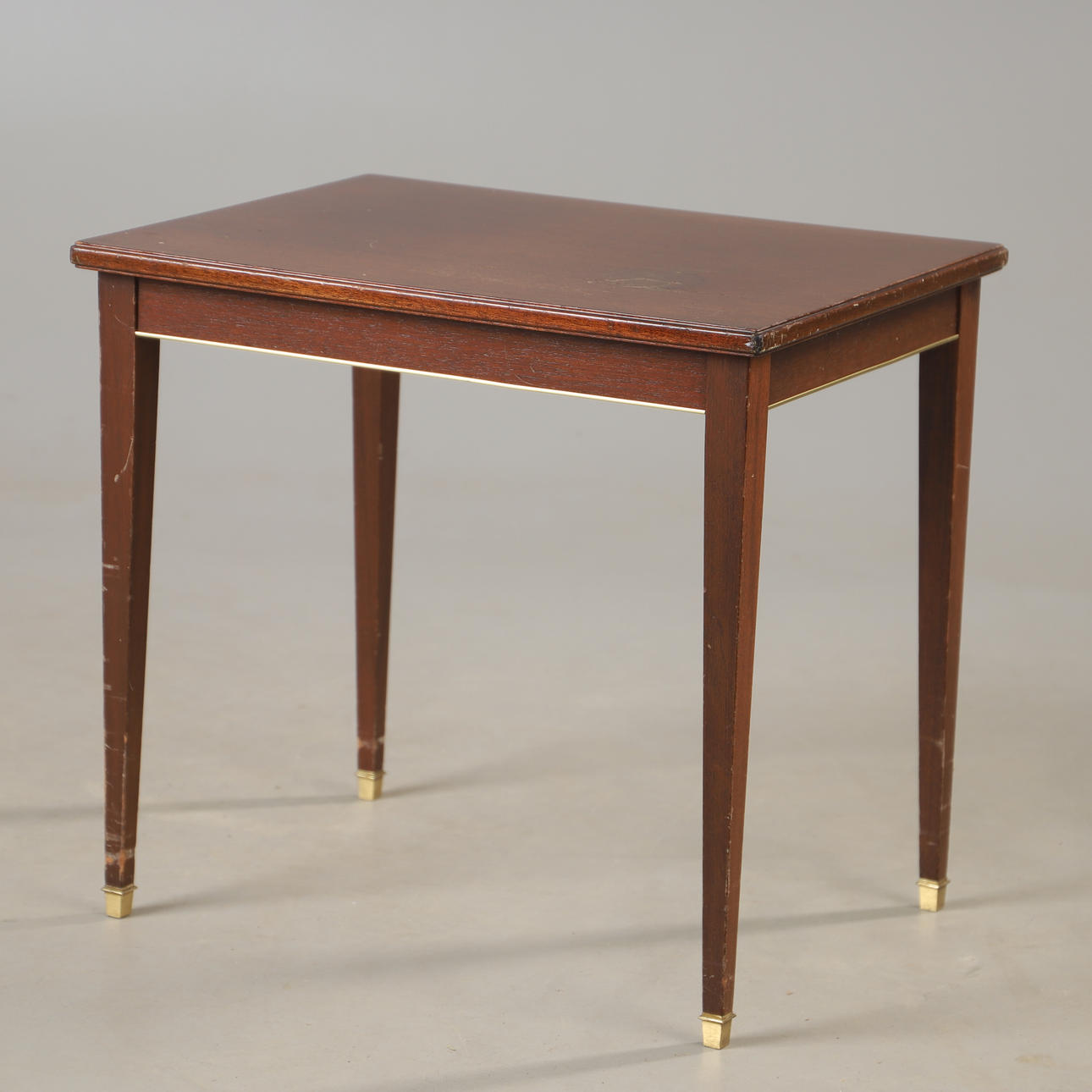 SIDE TABLE, mahogany, English style.