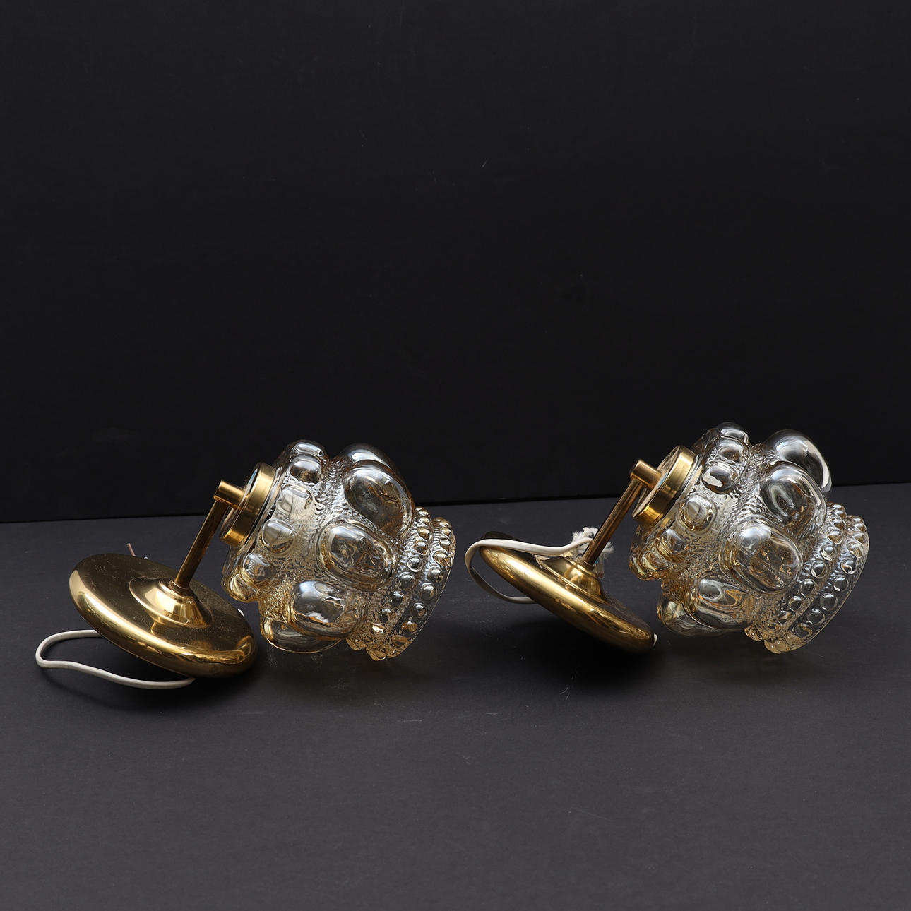 WALL LAMPS ONE PAIR, IA type.