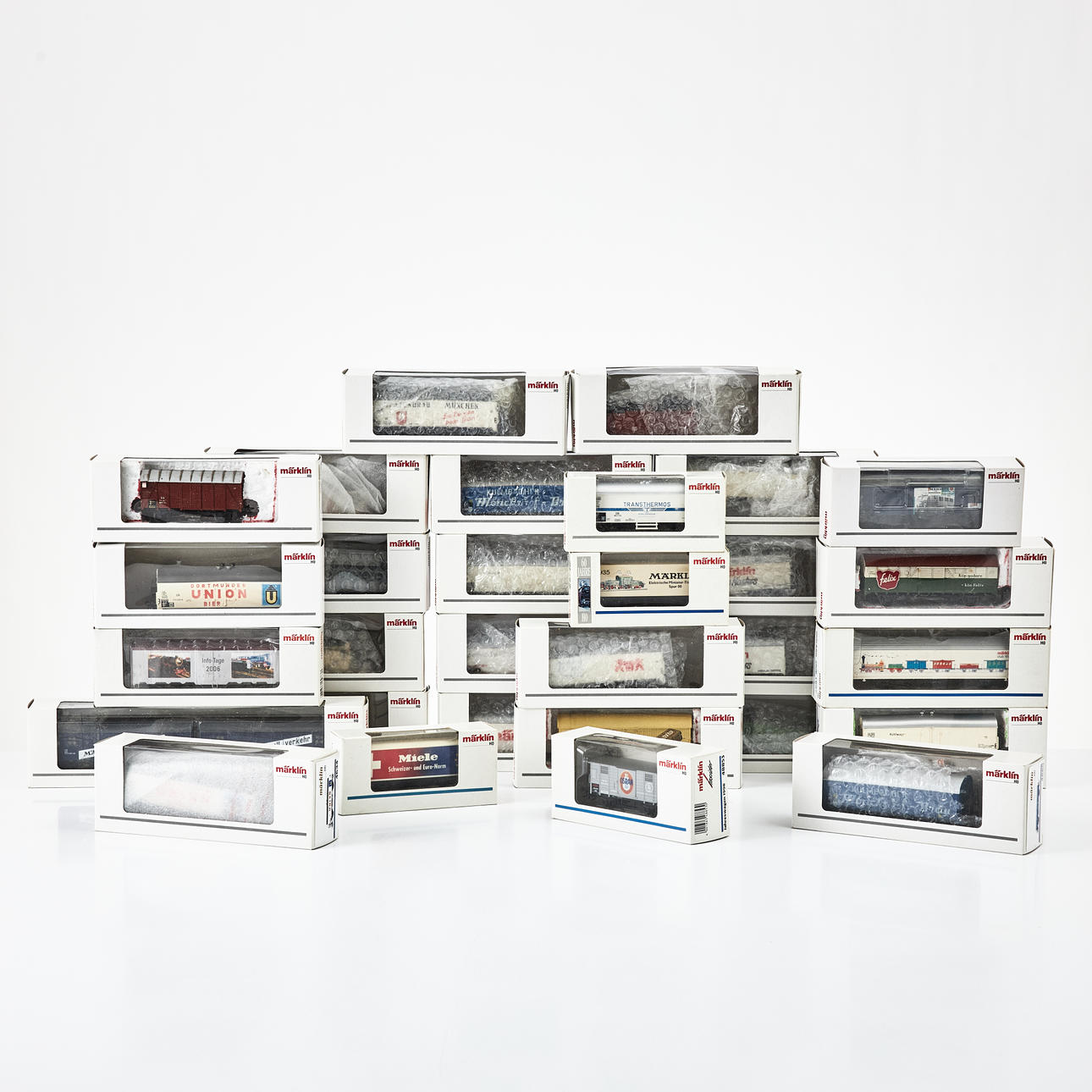 MÄRKLIN, container trolleys, 30 pcs., H0.