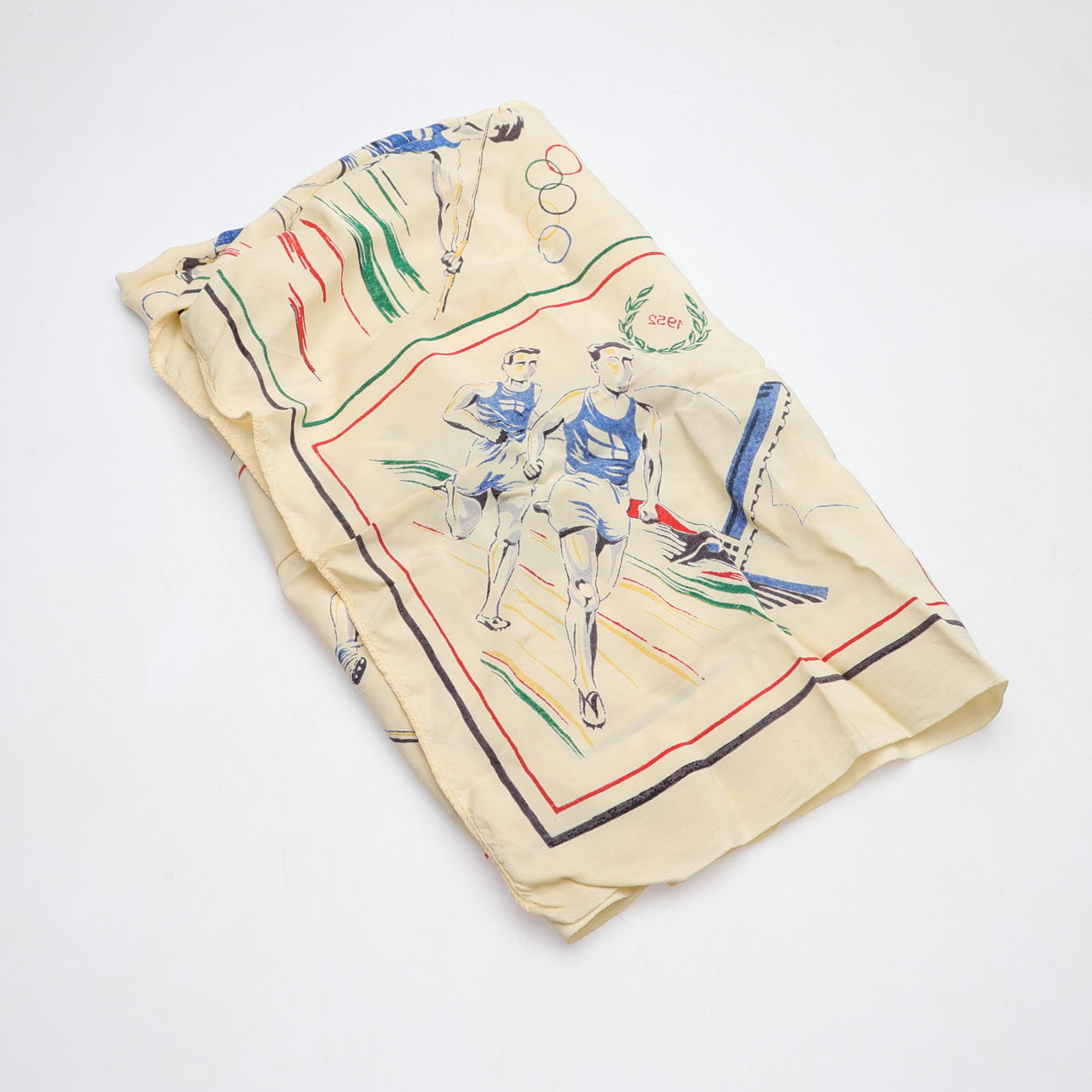OLYMPIC MEMORABILIA, HELSINKI 1952 Summer Olympics SHAWL.