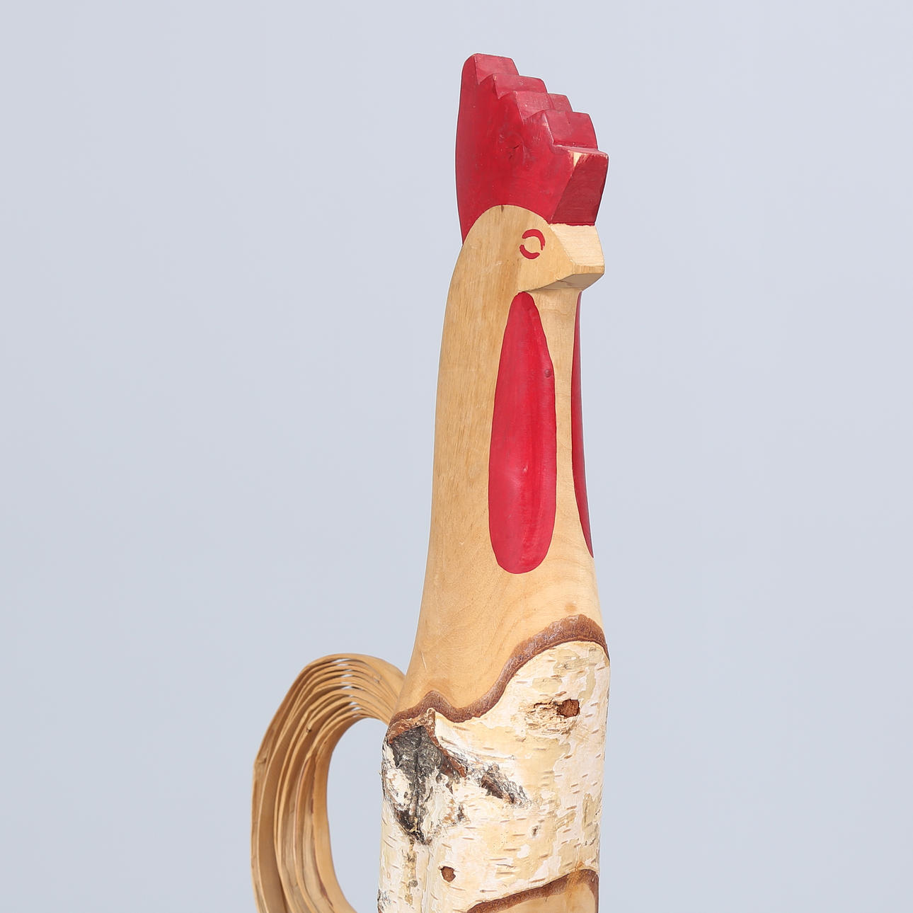 A wooden rooster, Torsås.