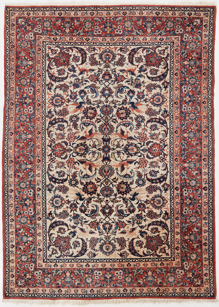 ORIENT CARPET, semi-antique, approx 220x154 cm.