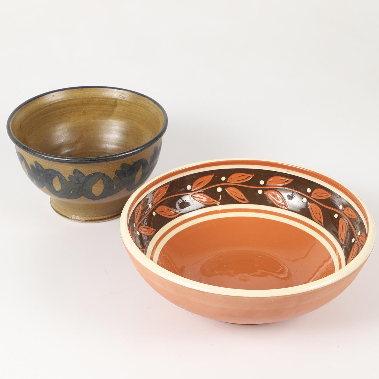 BOWLS, 2 pieces, glazed ceramic, including Klippan.