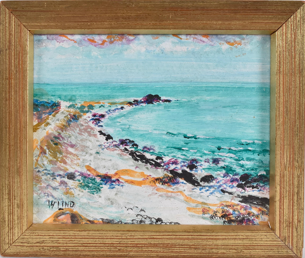 WILGOT LIND. Oil on panel.