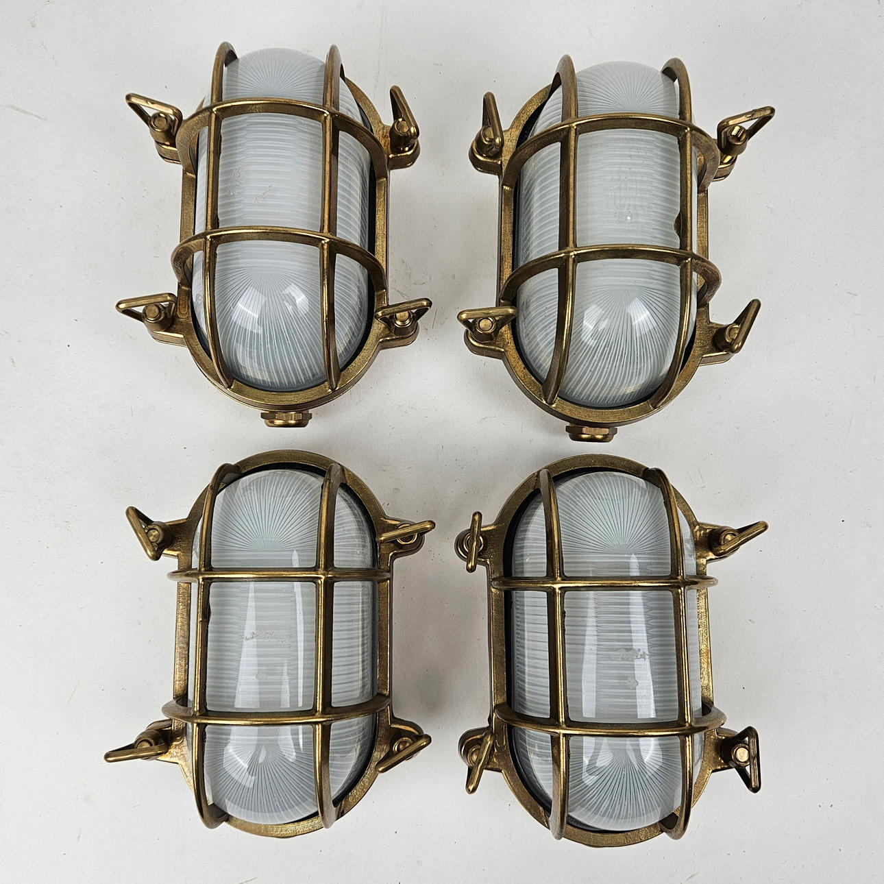 VÄGGLAMPOR, 4 st, skeppsmodell, Prisma.