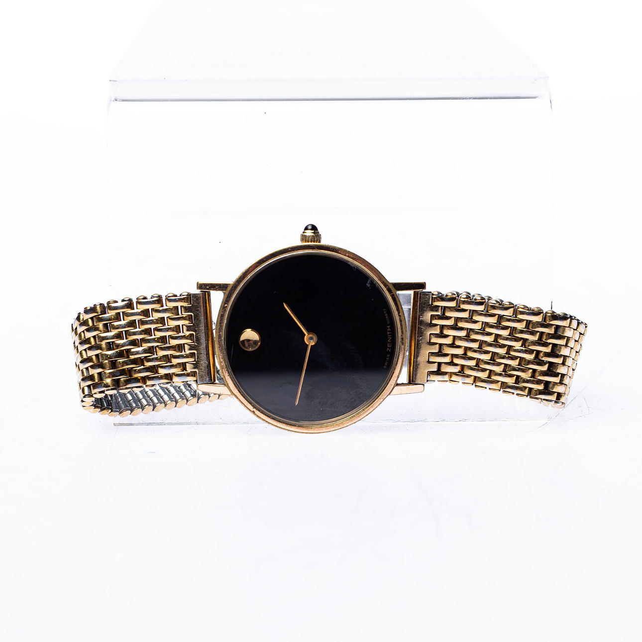 WRISTWATCH, Zenith, black dial.