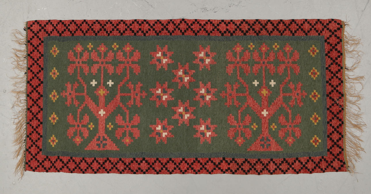 DUK/VÄGGBONAD, allmogen, 1900-talets första hälft.