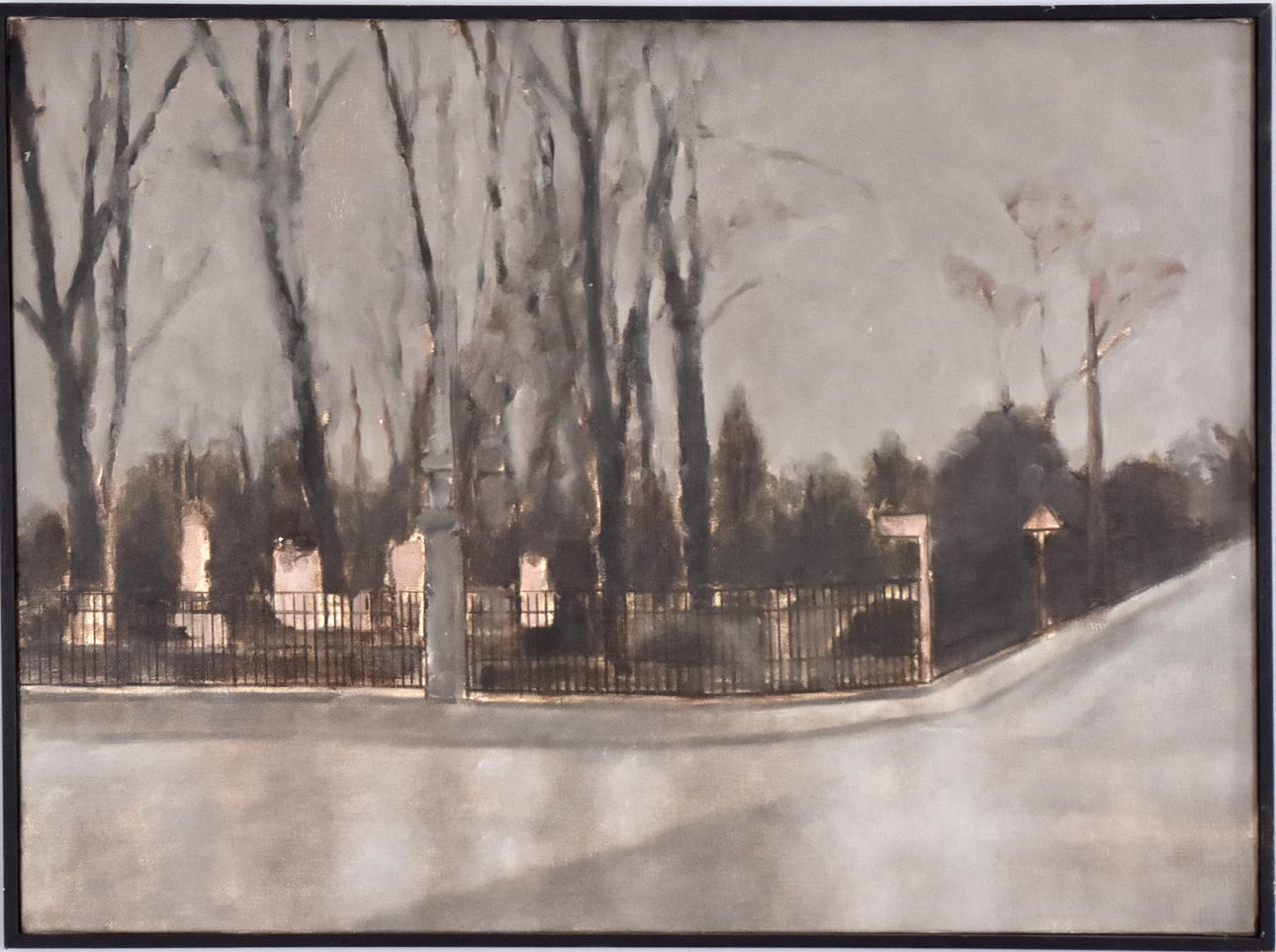 GERHARD KARLMARK. Oil on canvas.