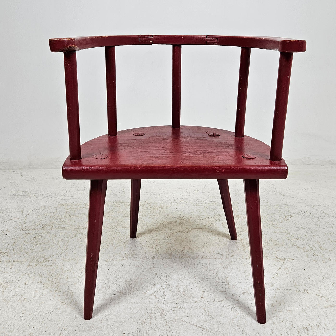 An almoge chair, 19th century.