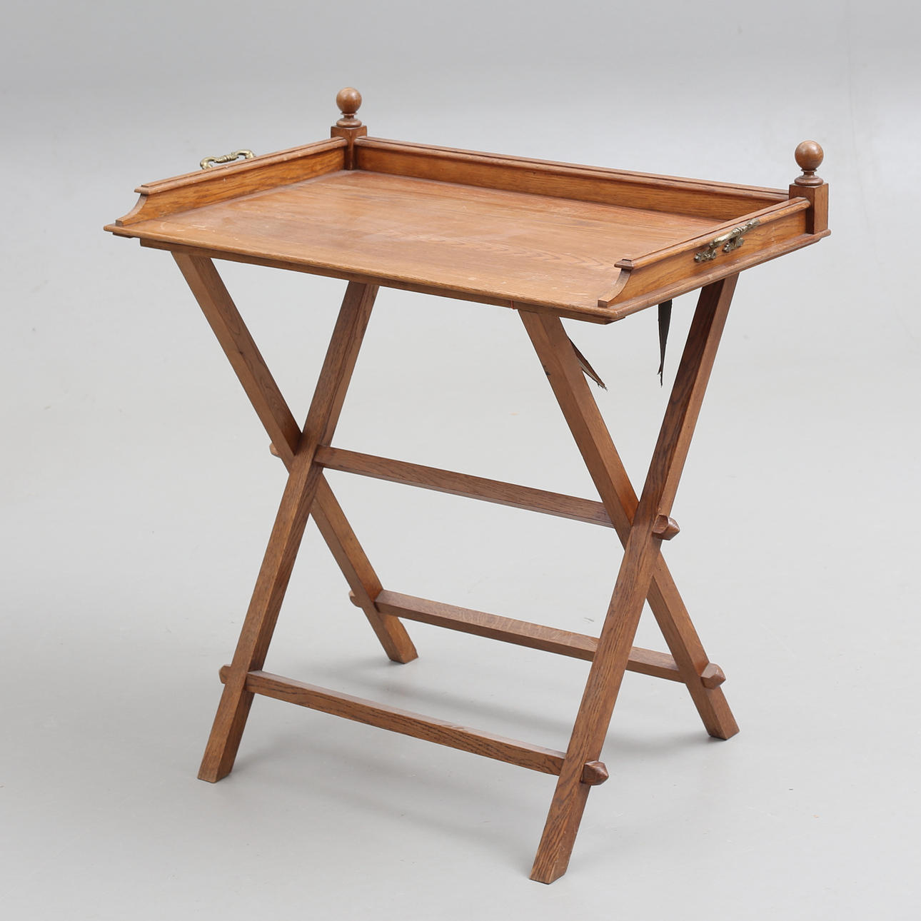 A 19th/20th century tray table.