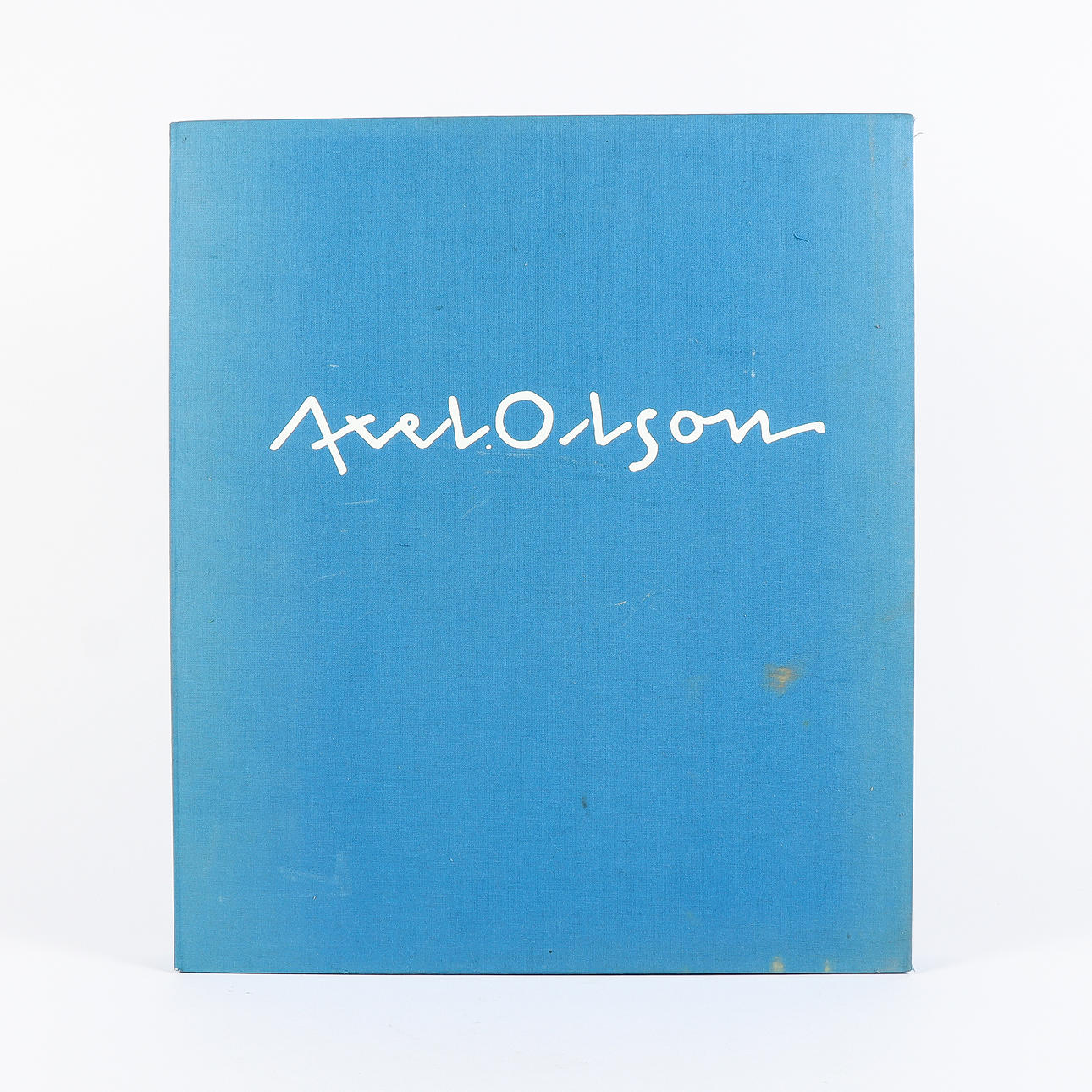 AXEL OLSON. Graphics folder, “The Eye That Watches”, 1981. Containing 3 engravings, cassette tape and book. Edition GKM. Numbered 189/280.