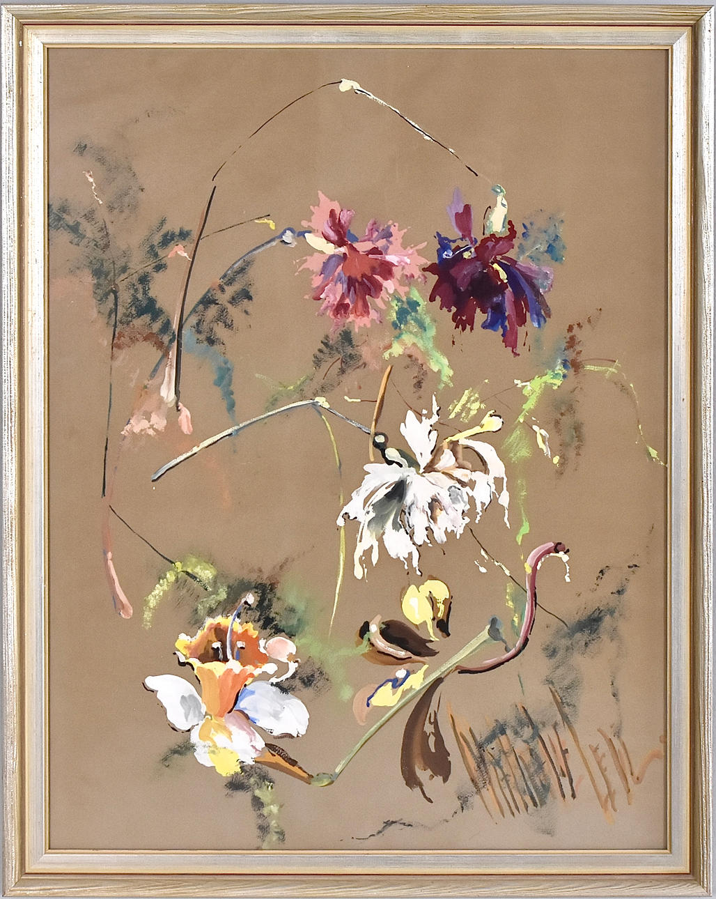 NATHALIE LEVI. Gouache.