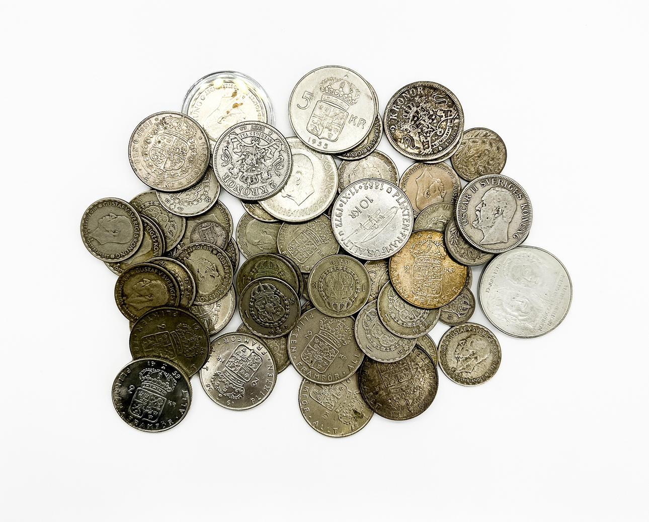 COIN, lot silver, 580 grams.