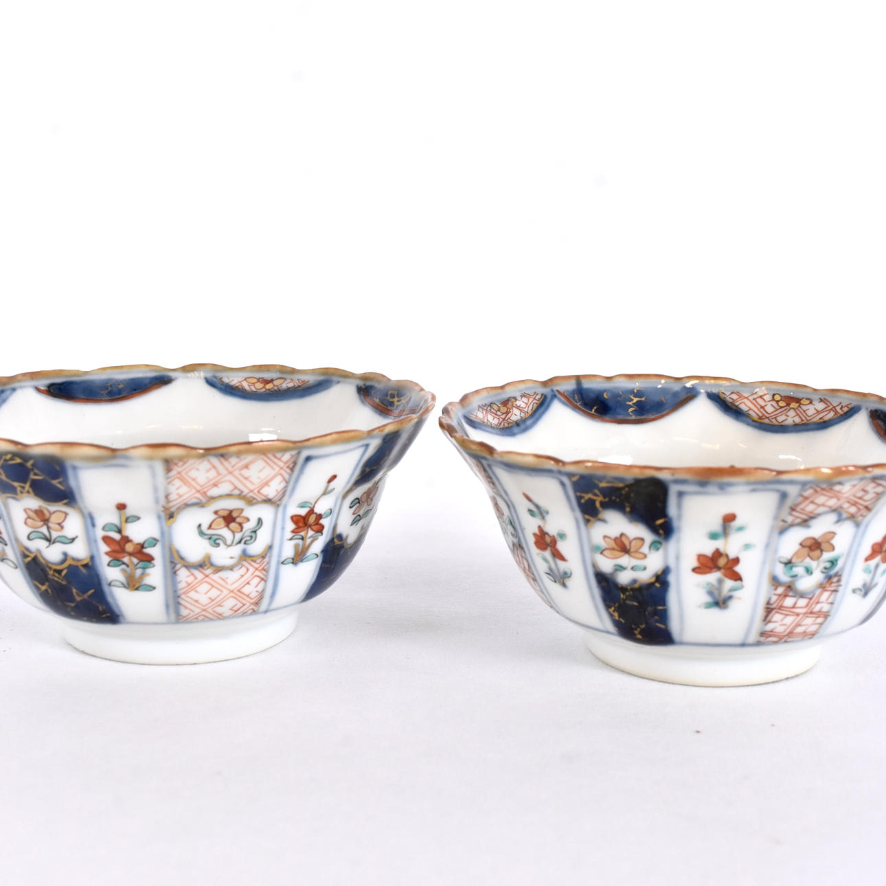WINE CUPS, 1 pair, porcelain, China, Qing.
