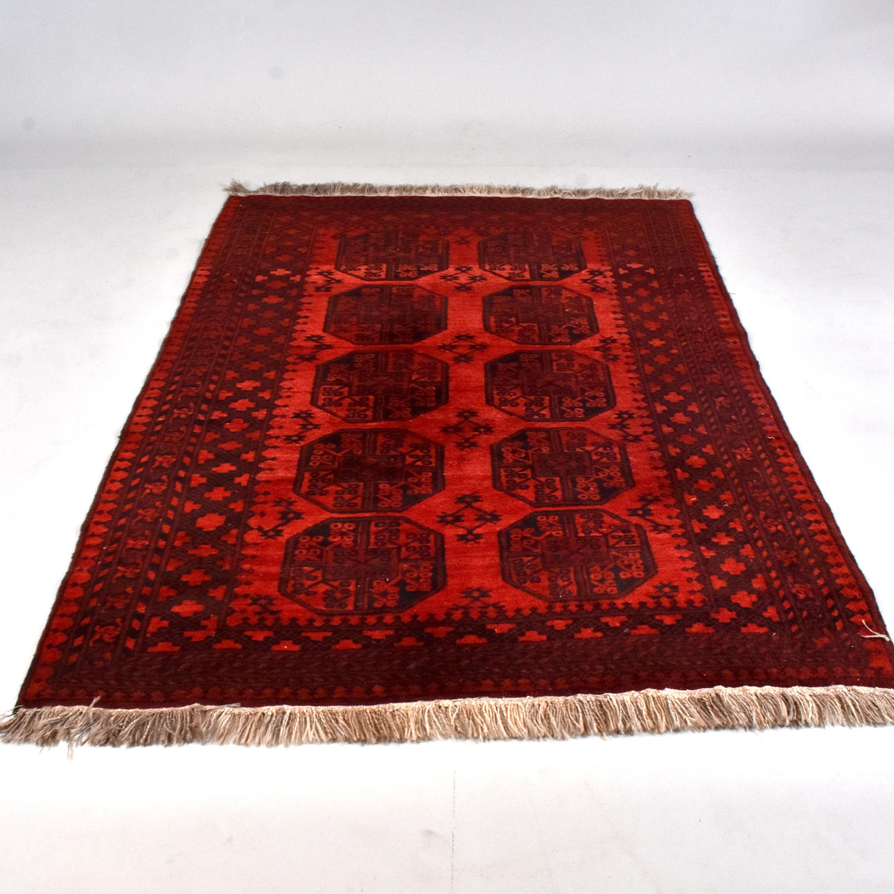 A CARPET, “Afghan”, 292 x 199 cm.