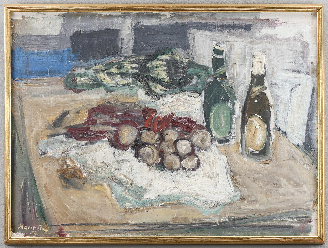 BENGT HAMRÉN. Oil on canvas, signed.