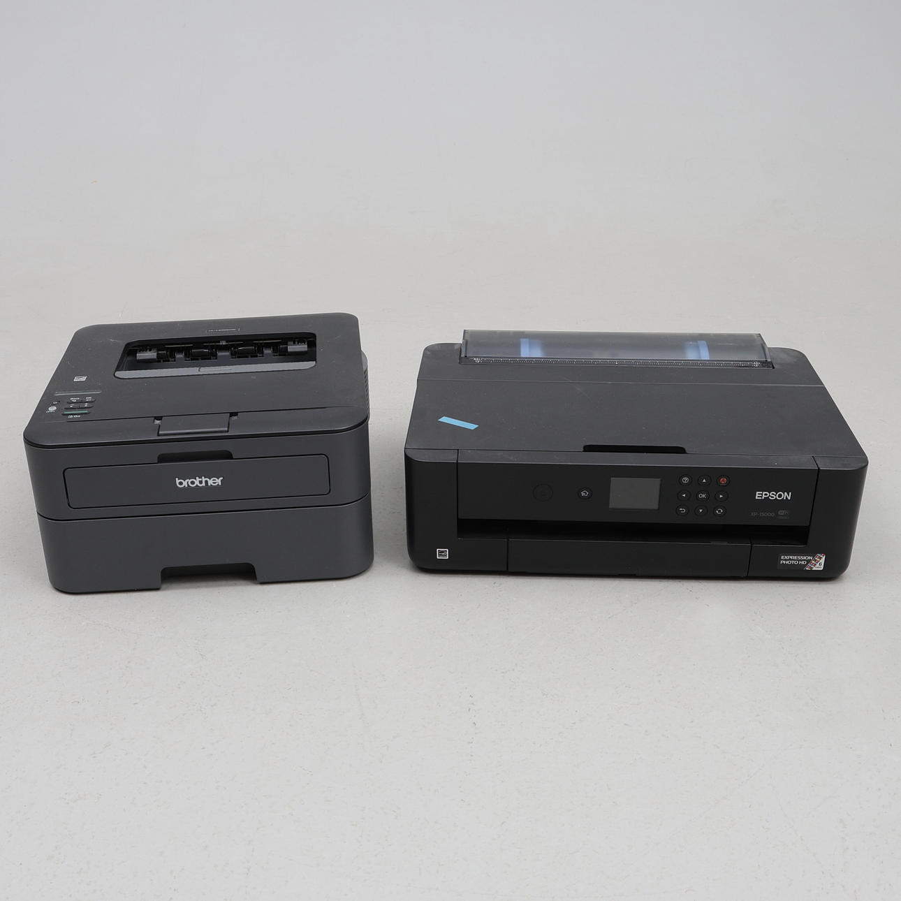 PRINTER. 2 pcs, Epson Expression photo printer, Brother laser printer.