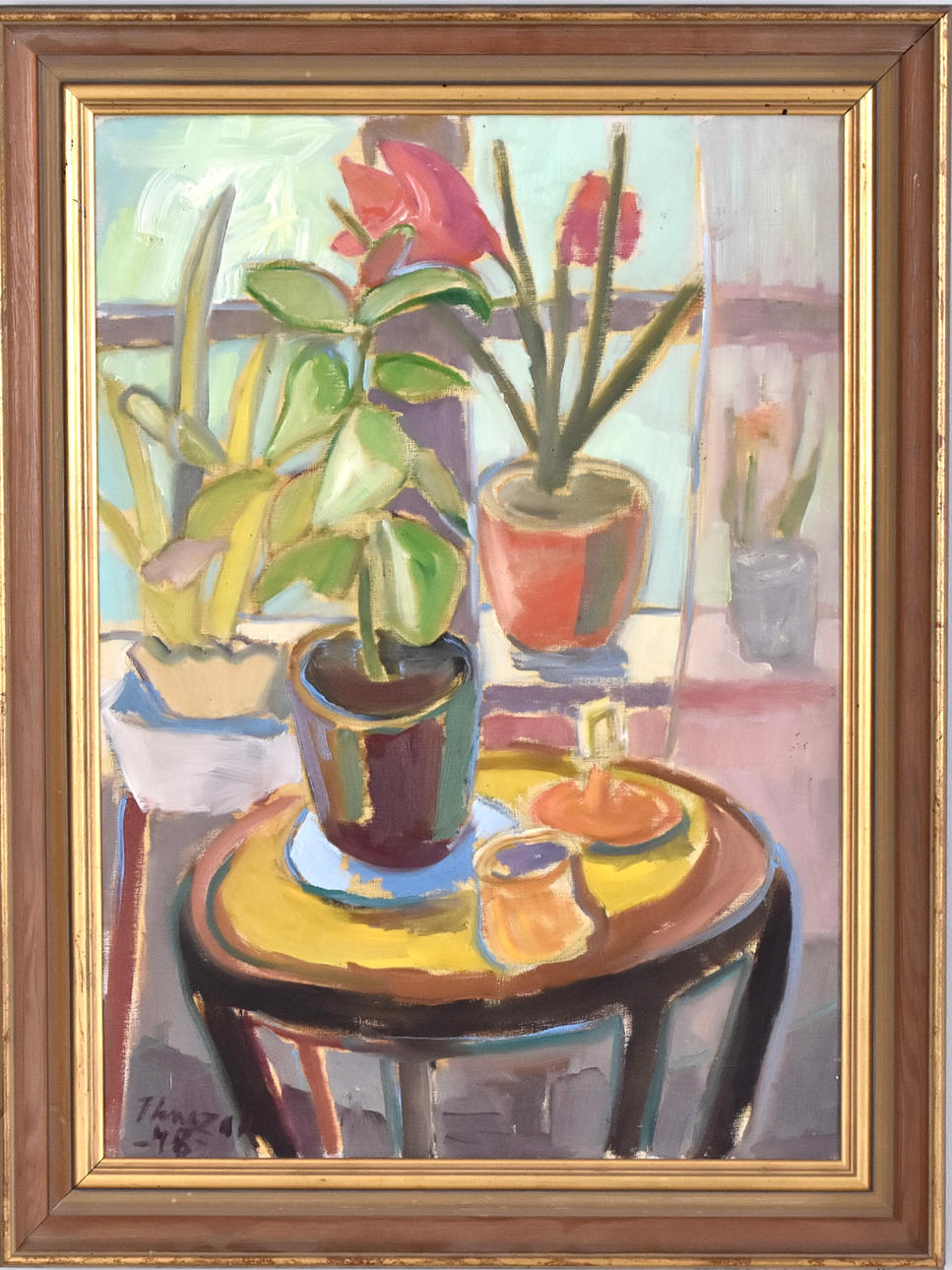 OIDENTIFIERAD KONSTNÄR. Oil on canvas.