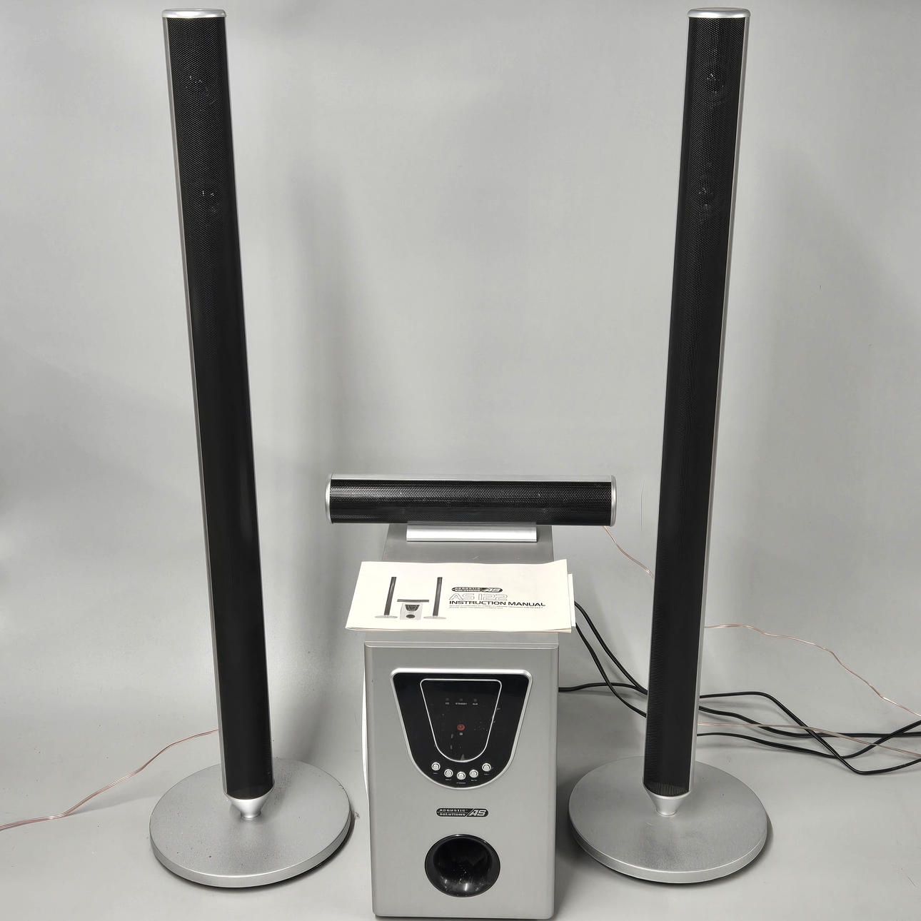 ACCOUSTIC SOLUTIONS SPEAKER SYSTEM.