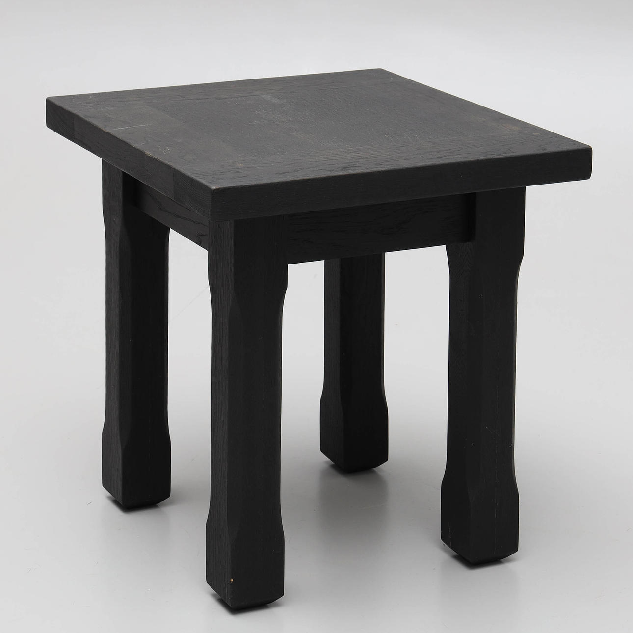 A side table, stained wood, 21st century.