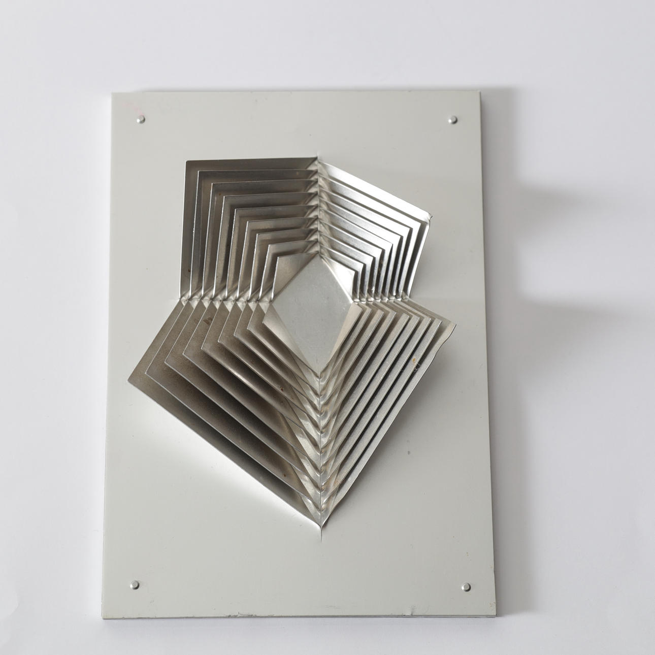 ARNE JONES. multiple, aluminum, “Blossom”.