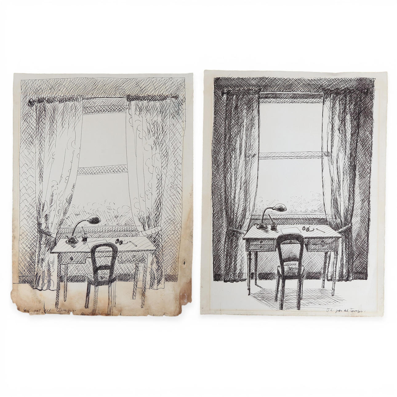 JOAN BROSSA. "El pas del temps".