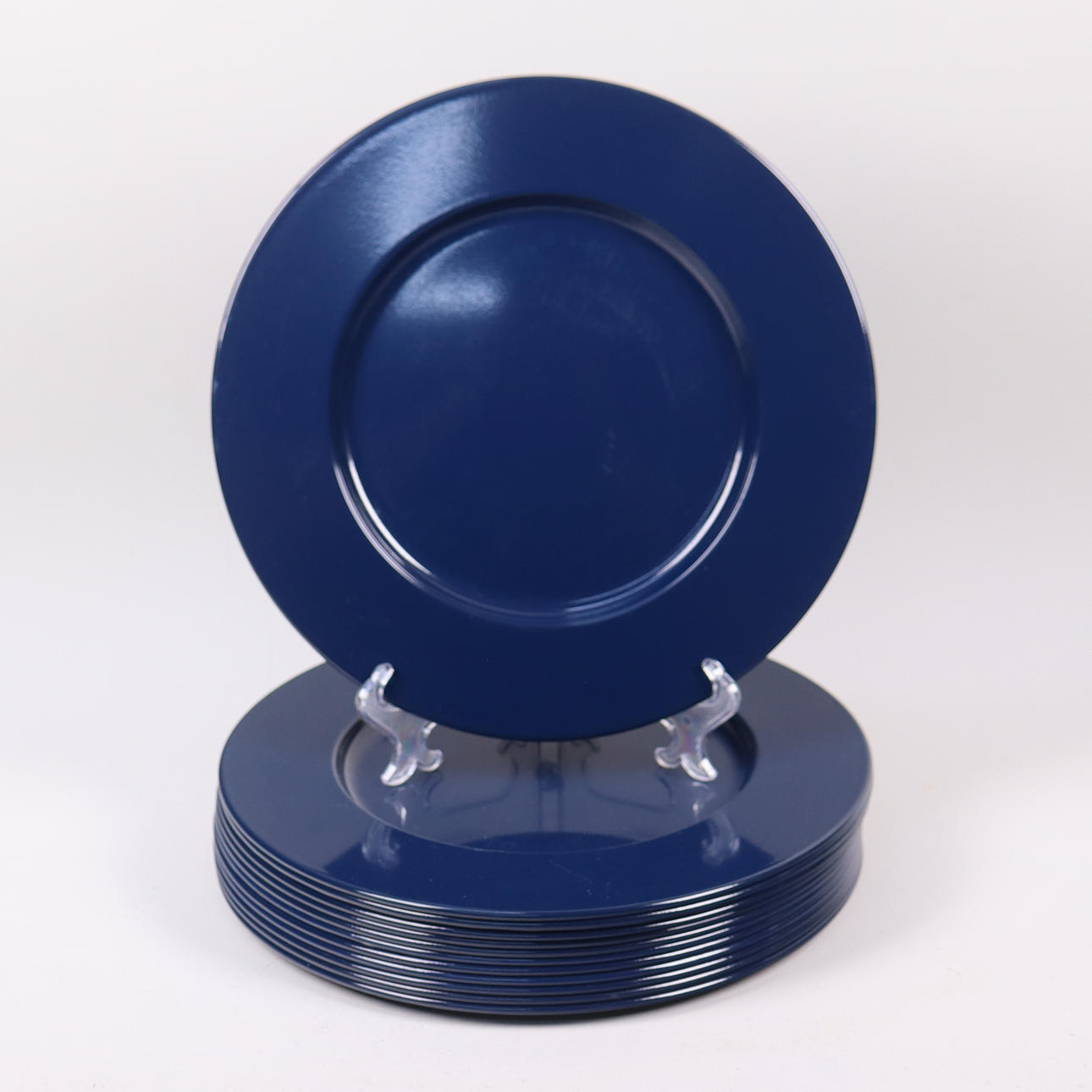 ENVELOPE -/BASE PLATES, zero coated metal, 12 pcs.