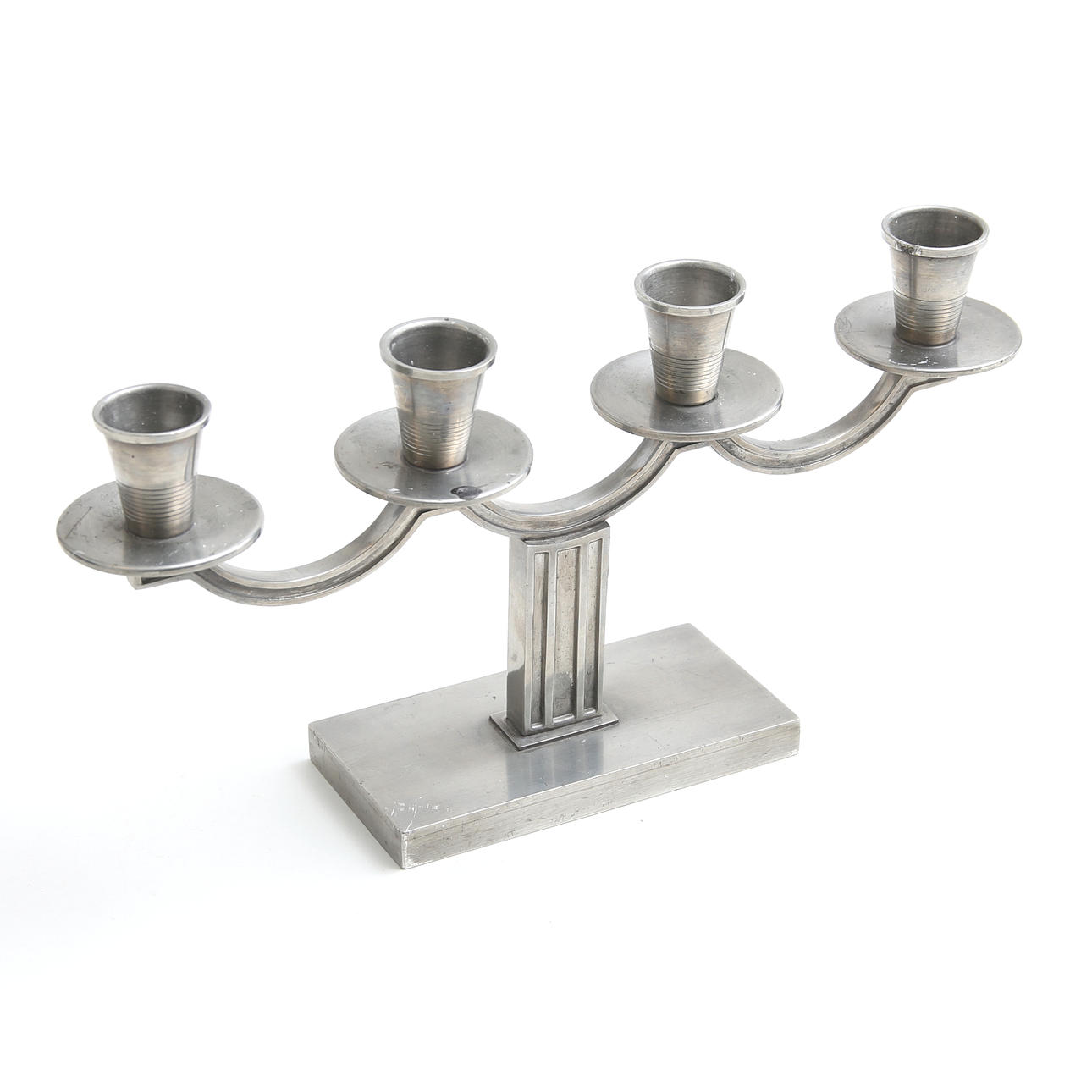 NILS FOUGSTEDT. Kandelaber, tenn, 1937.