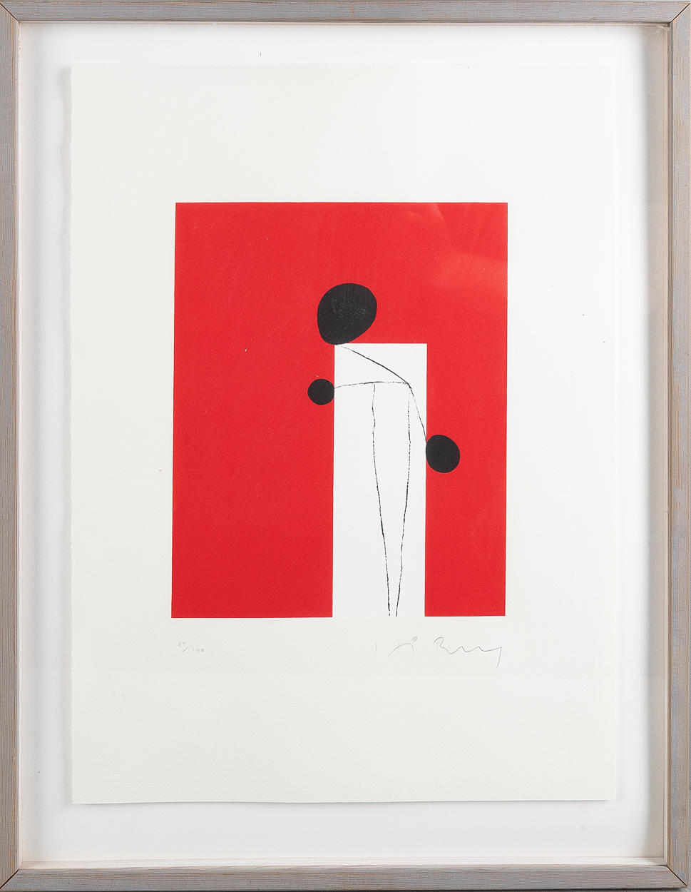 HÅKAN BERG (FÖDD 1958). Komposition, seriegrafi.