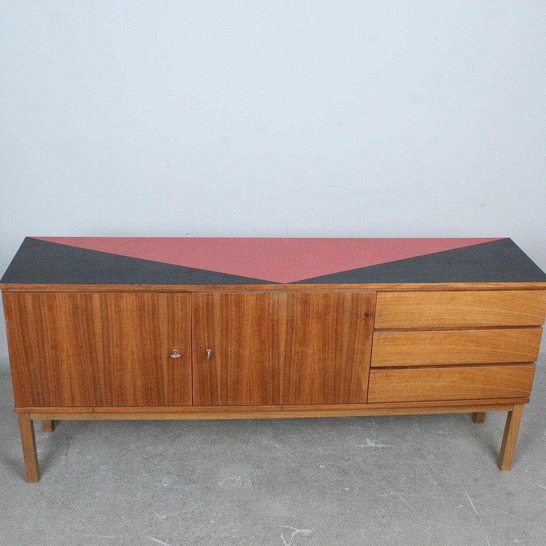 Mid-Century Modern Walnut Sideboard, 1960s.