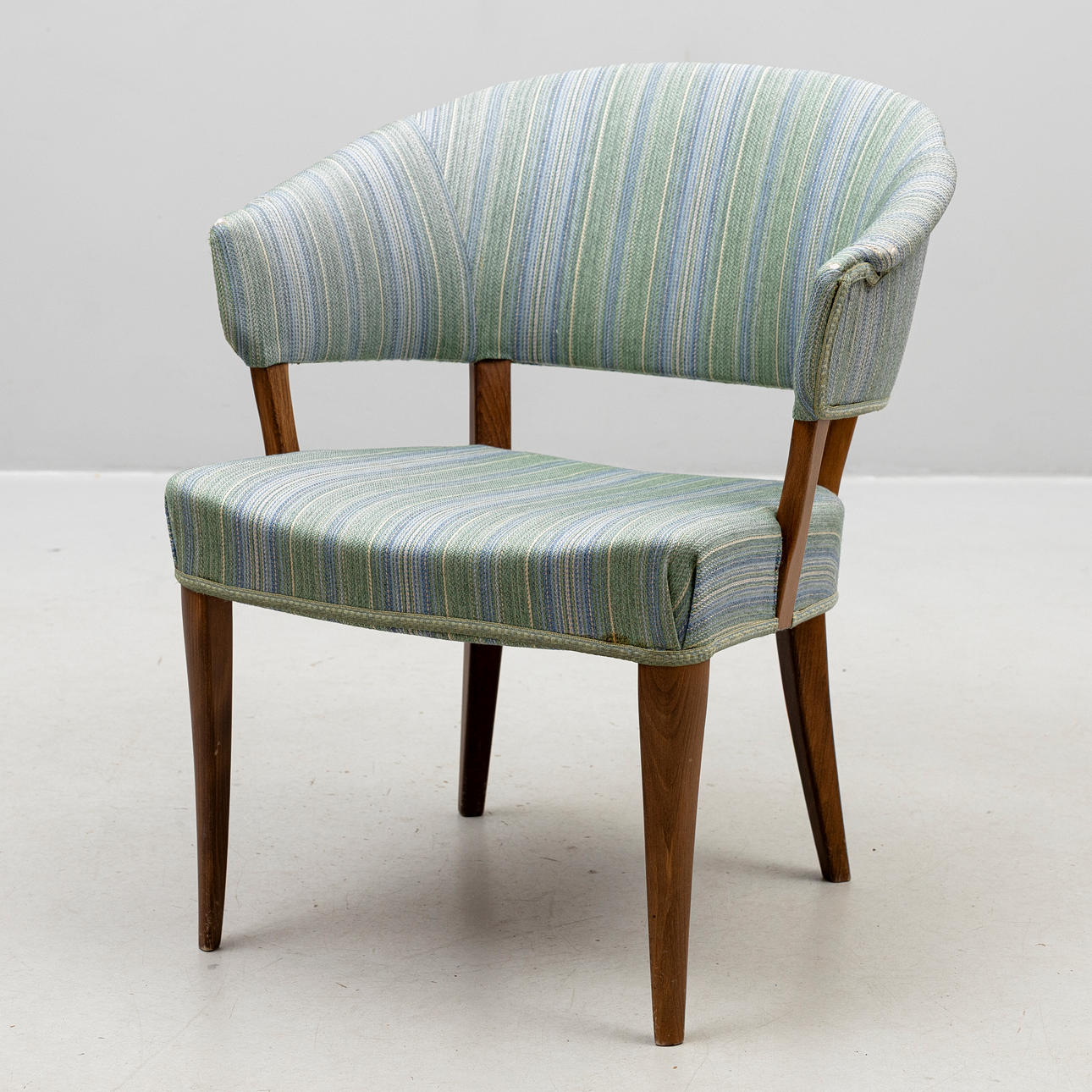 CARL MALMSTEN. Armchair, “Lata Greven”, branded CM.