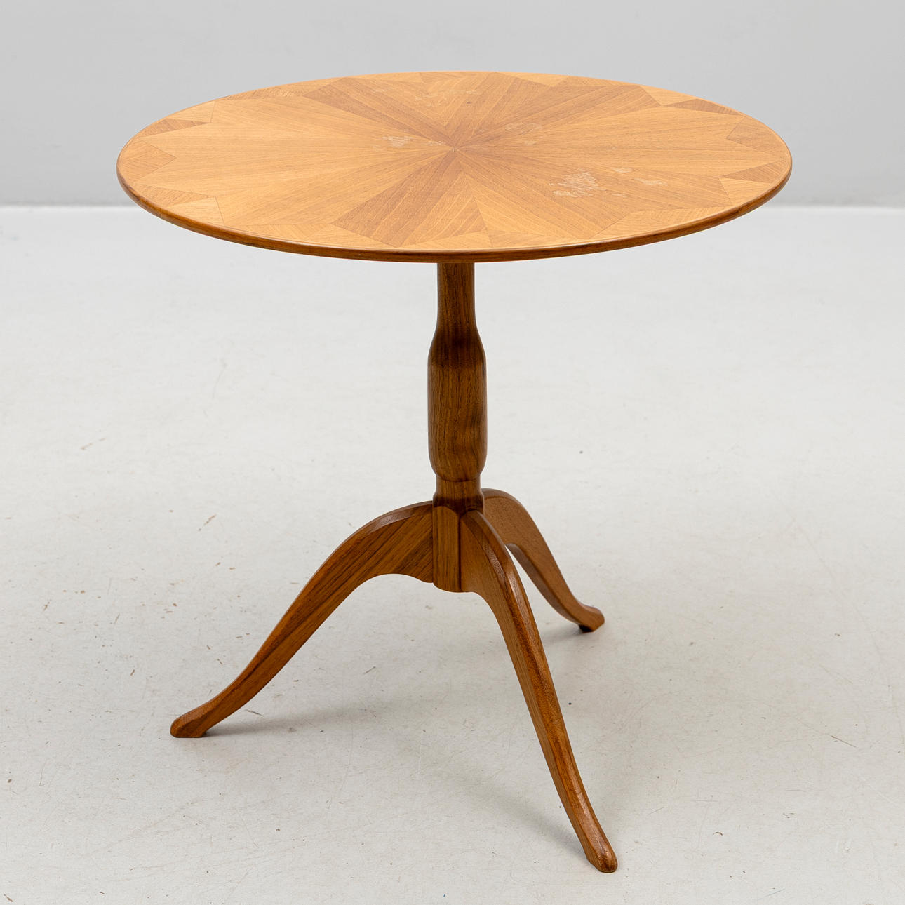 CARL MALMSTEN. Coffee table, “Båstad”, teak, branded CM.