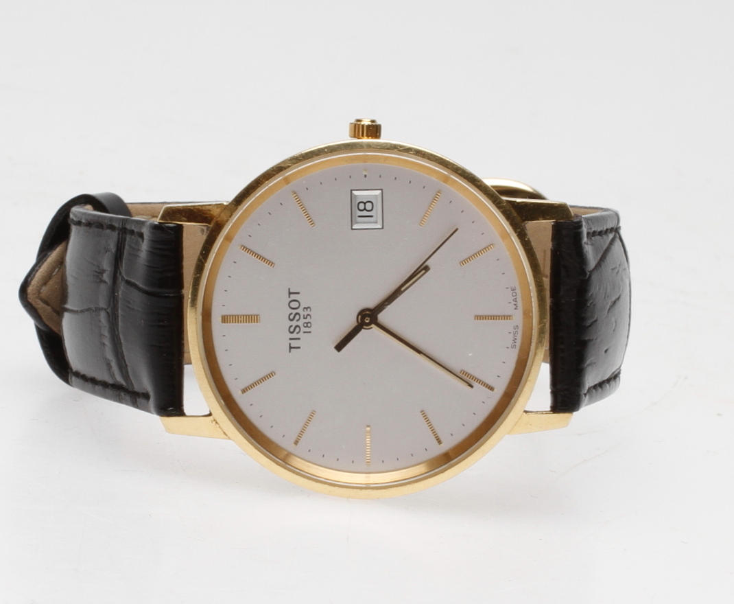 HERRARMBANDSUR, guld, 18k, Tissot.