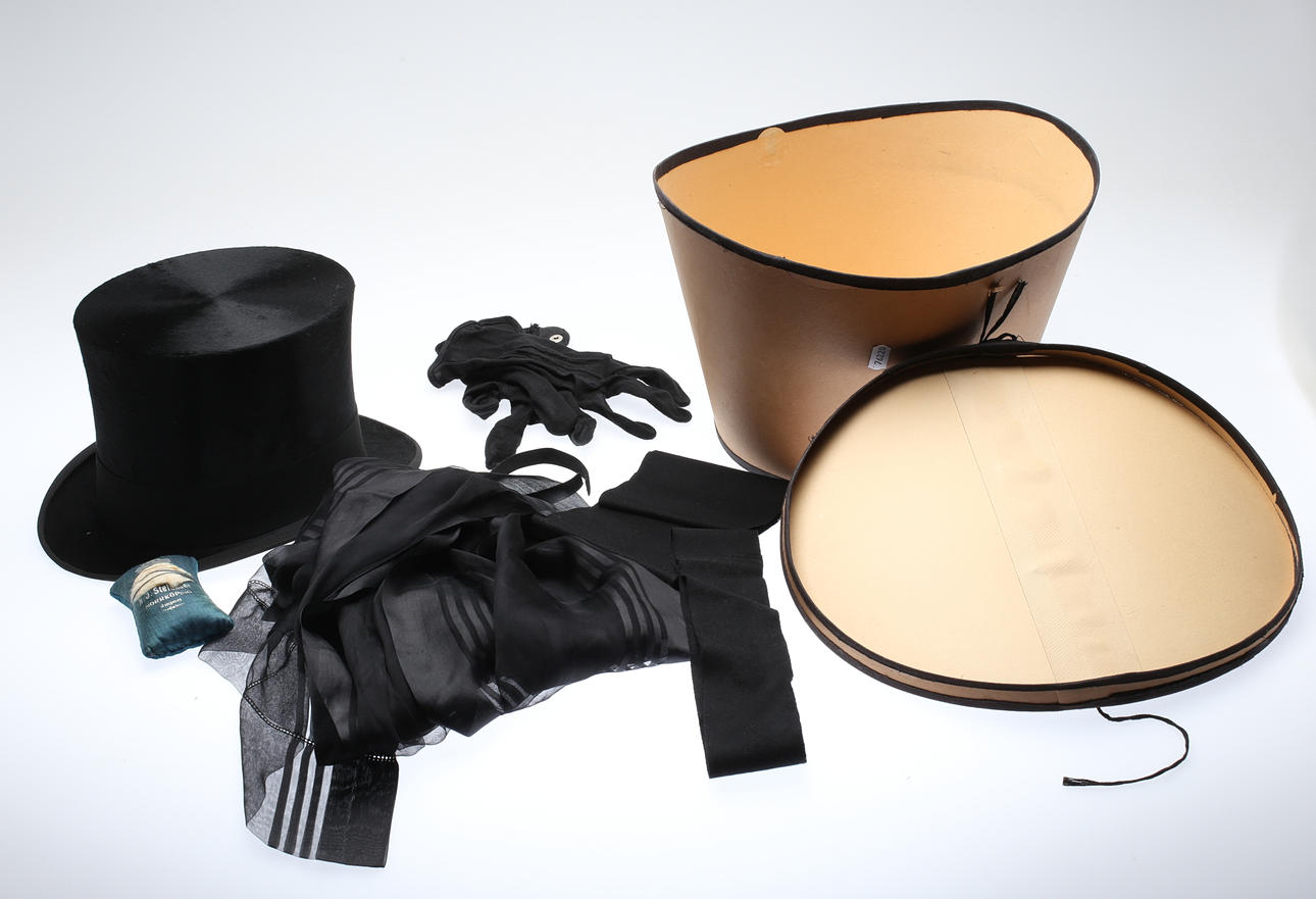 CYLINDERHATT, Scottson, Strand, London, 1900-tal.